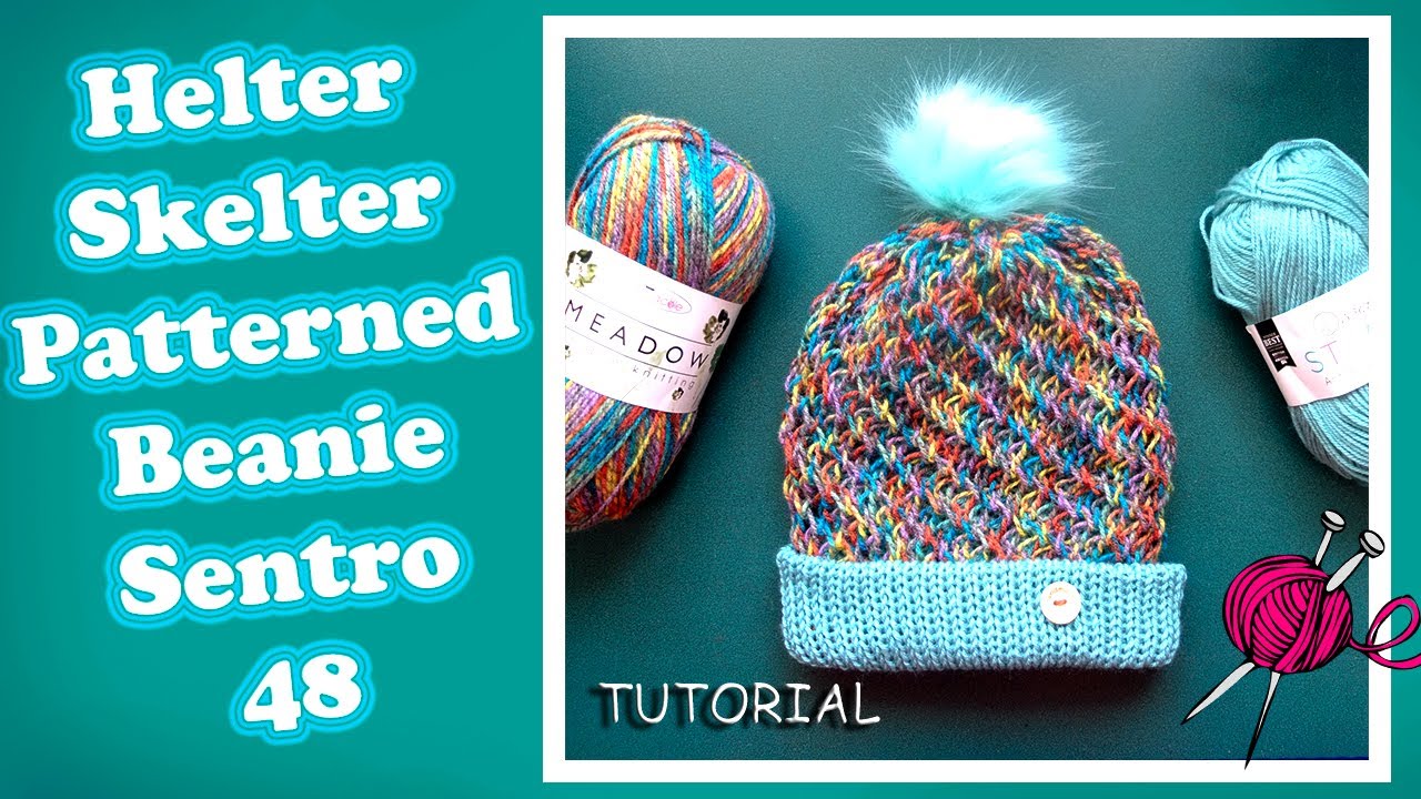 How to Use the Sentro 48 Knitting Machine / Make a Hat with Me